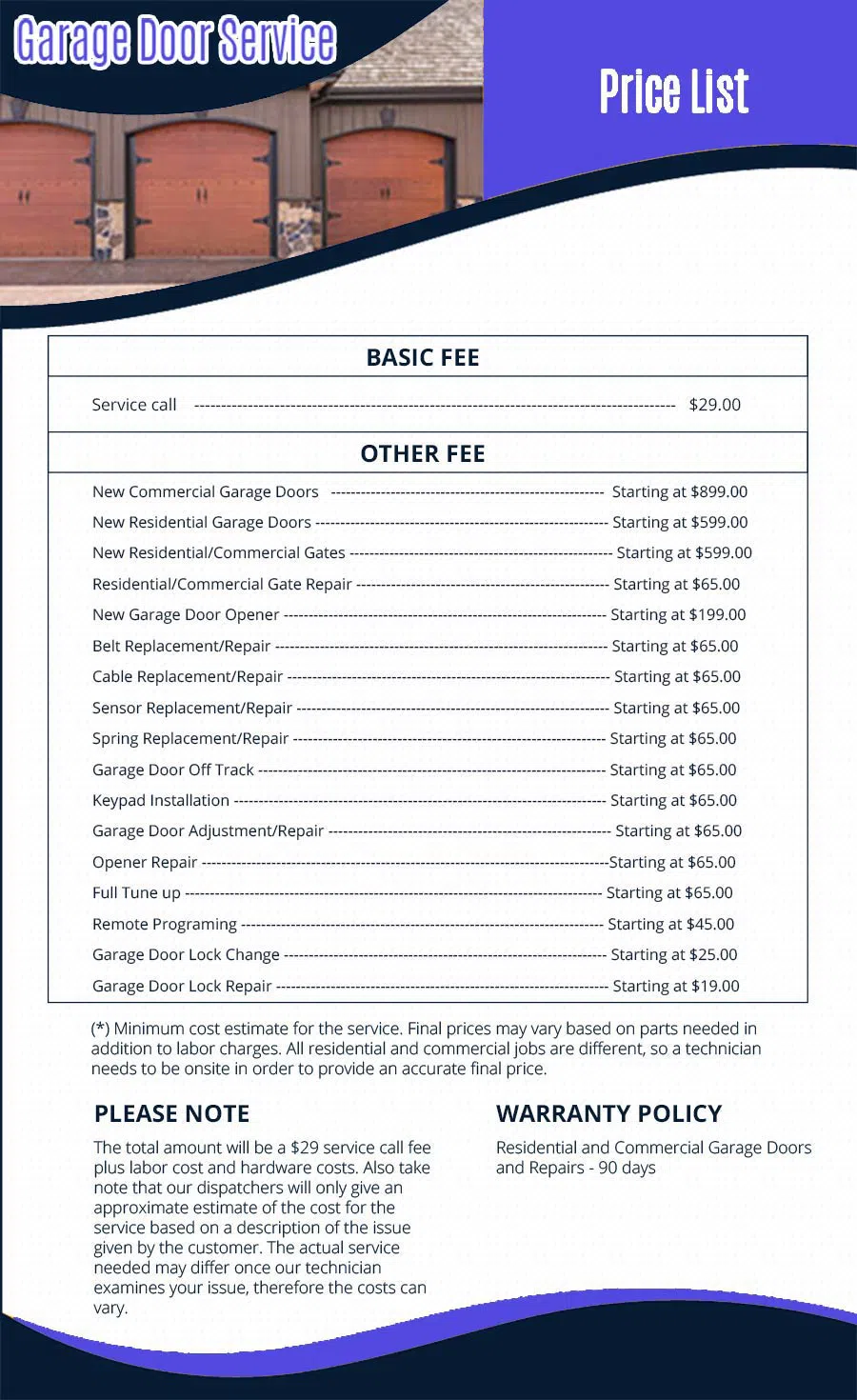 Neighborhood Garage Door Service Anaheim, CA 714-706-0110